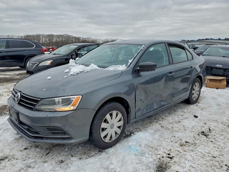 VOLKSWAGEN JETTA BASE 2015 with VIN 3VW1K7AJ4FM345632 - Photo from auction