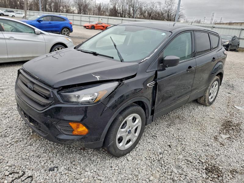 FORD ESCAPE S 2018 with VIN 1FMCU0F70JUD52510 - Photo from auction