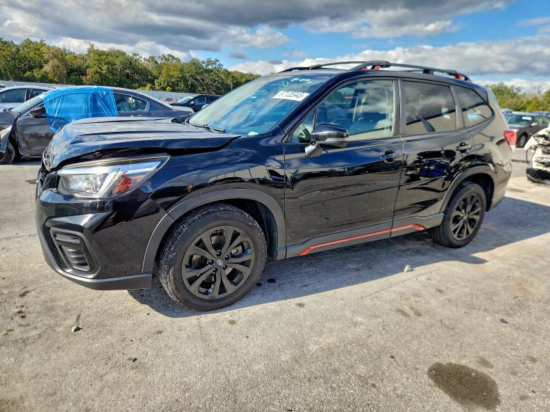 SUBARU FORESTER S 2019 with VIN JF2SKAPC9KH593887 - Photo from auction
