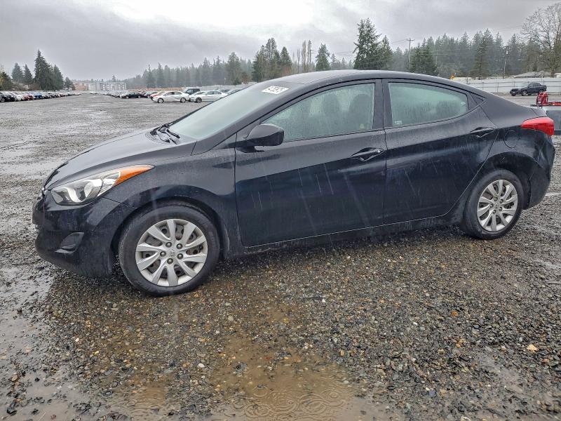HYUNDAI ELANTRA GL 2012 with VIN KMHDH4AE4CU267985 - Photo from auction