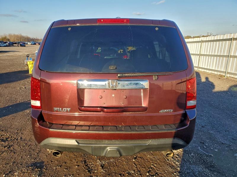 Photo 6 from auction – 2013 HONDA PILOT EXL with VIN 5FNYF4H63DB066289