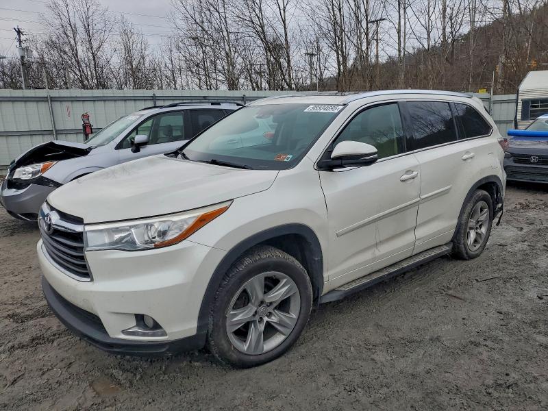 TOYOTA HIGHLANDER 2014 с VIN 5TDDKRFHXES032472 - Снимка от търг