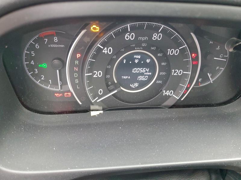 Photo 9 from auction – 2016 HONDA CR-V LX with VIN 2HKRM4H39GH706513