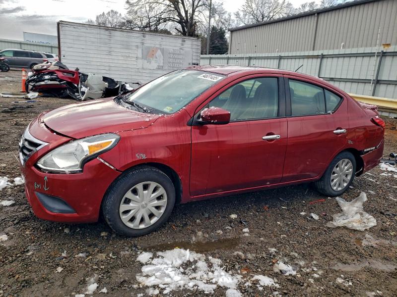 NISSAN VERSA S 2019 with VIN 3N1CN7AP5KL856454 - Photo from auction