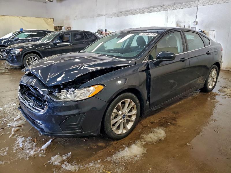 FORD FUSION SE 2020 with VIN 3FA6P0HD2LR165345 - Photo from auction