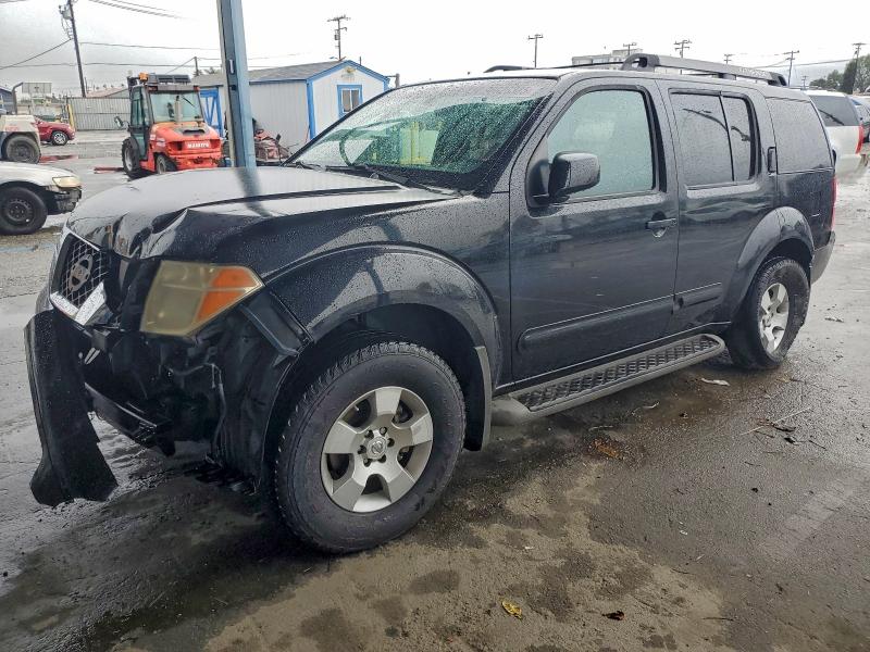 NISSAN PATHFINDER 2005 with VIN 5N1AR18W35C709063 - Photo from auction