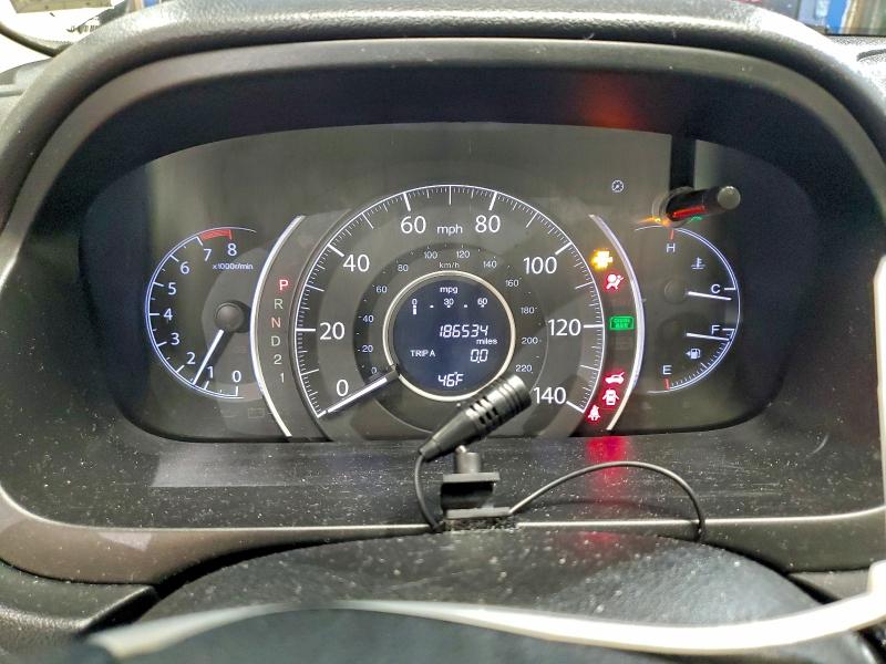 Photo 9 from auction – 2014 HONDA CR-V EX with VIN 2HKRM3H51EH512860
