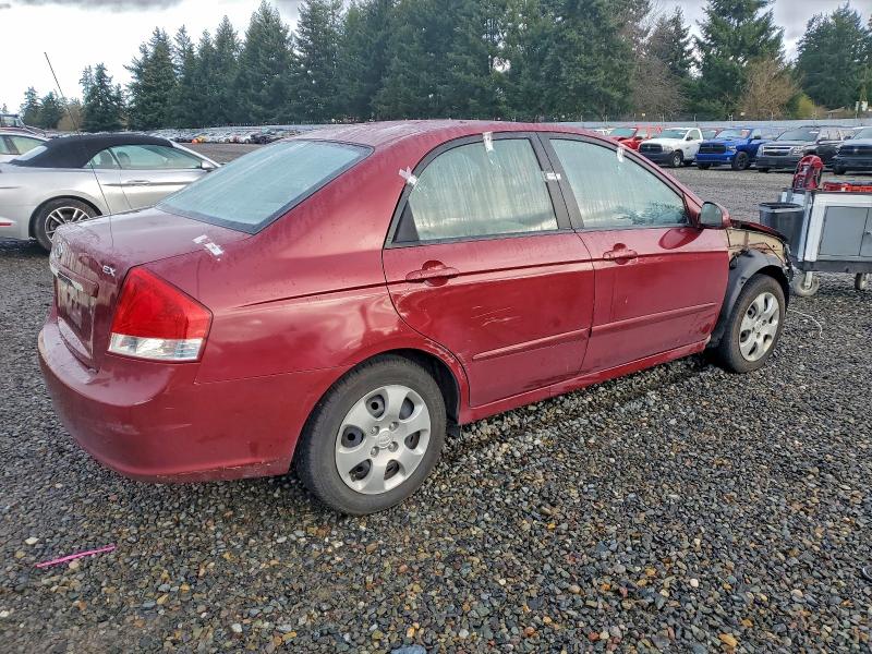 Photo 3 from auction – 2007 KIA SPECTRA EX with VIN KNAFE121475453717