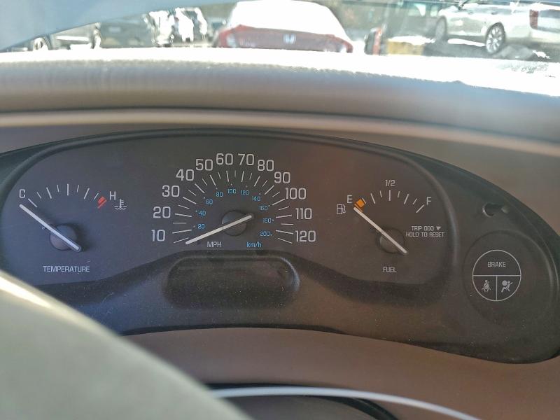 Photo 9 from auction – 2002 BUICK CENTURY CU with VIN 2G4WS52J021103364