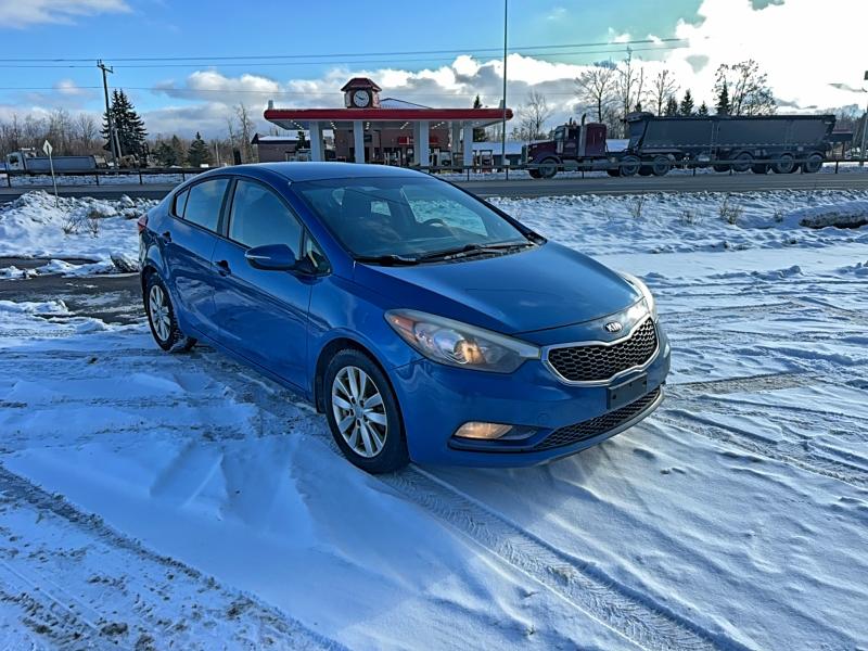 KIA FORTE LX 2015 with VIN KNAFX4A68F5286737 - Photo from auction