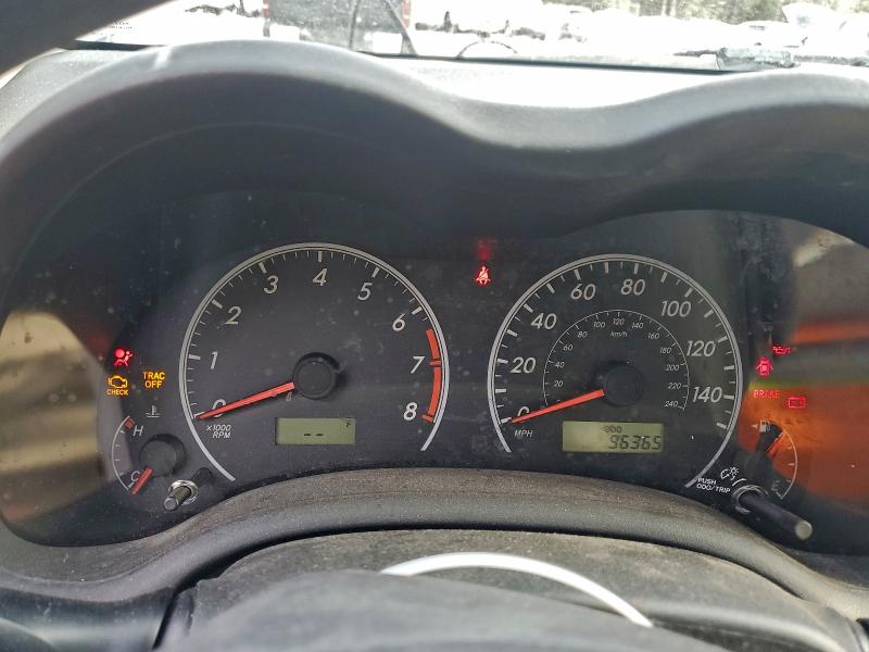 Photo 9 from auction – 2012 TOYOTA COROLLA BA with VIN 2T1BU4EE8CC869576
