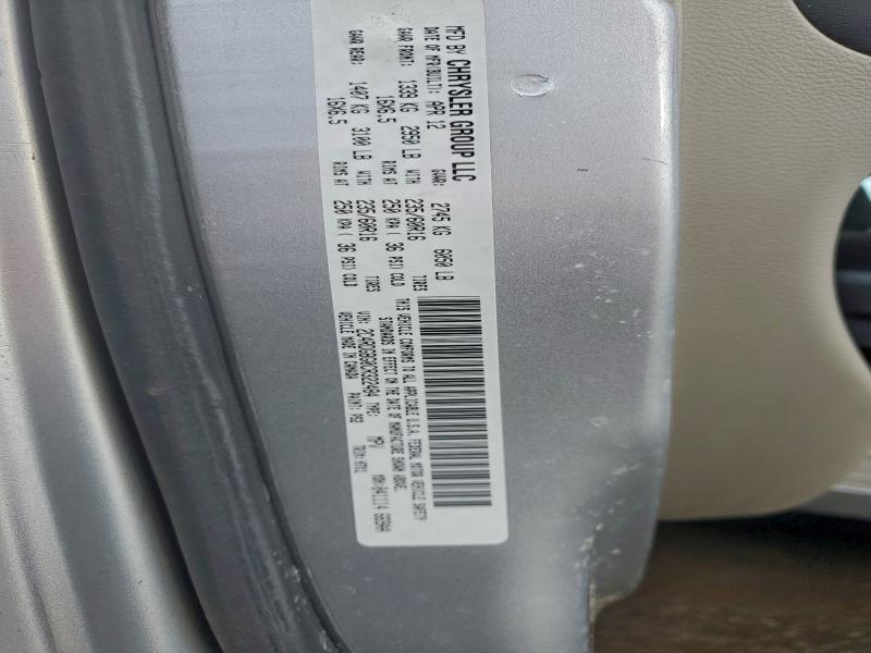 Photo 14 from auction – 2012 DODGE GRAND CARA with VIN 2C4RDGBG0CR322484
