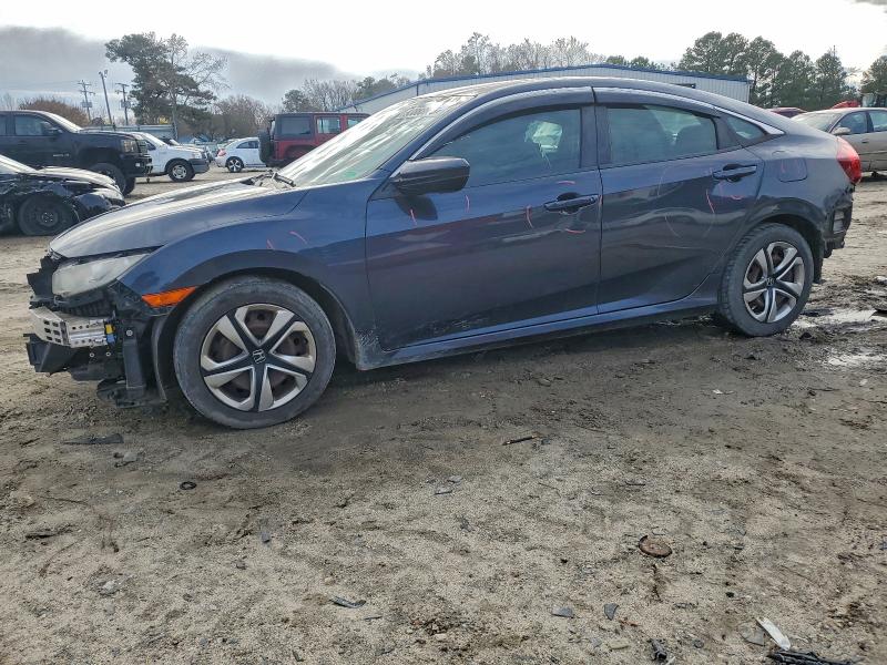 HONDA CIVIC LX 2017 with VIN 19XFC2E58HE021344 - Photo from auction