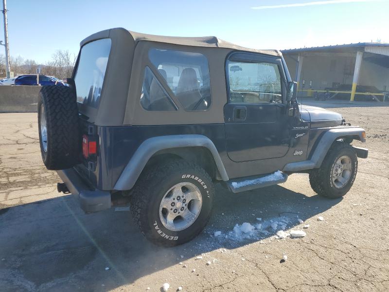 Photo 3 from auction – 2002 JEEP WRANGLER / with VIN 1J4FA49S12P714372