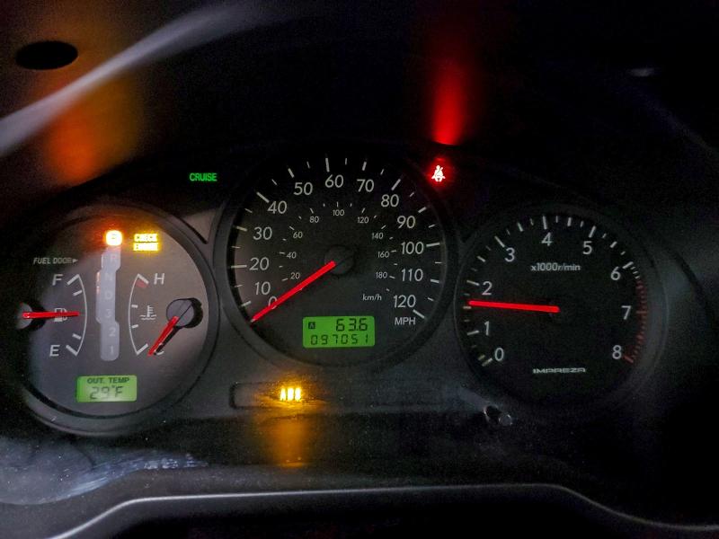 Photo 9 from auction – 2007 SUBARU IMPREZA 2. with VIN JF1GD61607H519740