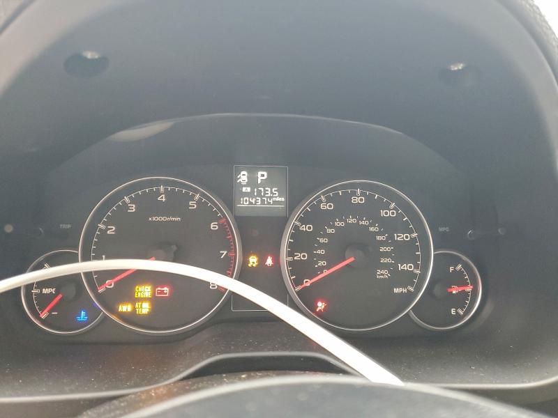 Photo 9 from auction – 2014 SUBARU LEGACY 2.5 with VIN 4S3BMBA66E3010257