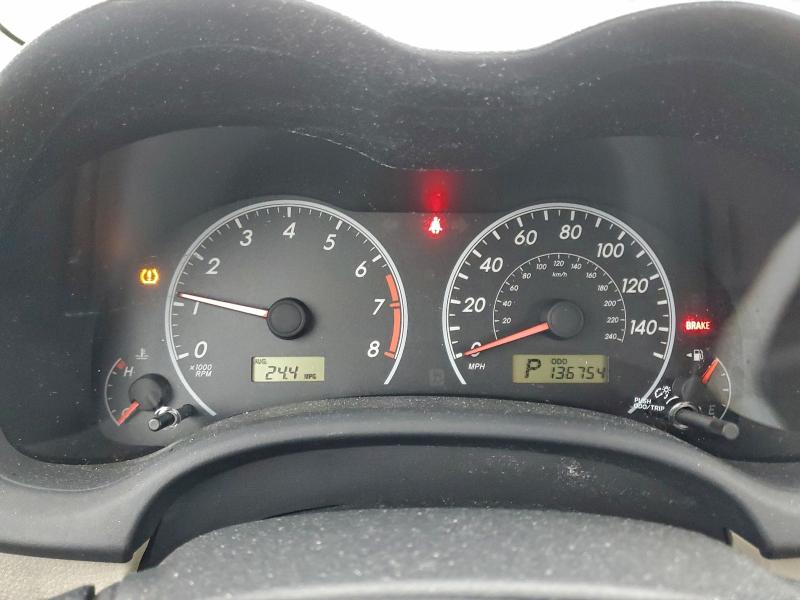 Photo 9 from auction – 2011 TOYOTA COROLLA BA with VIN 2T1BU4EE4BC639953