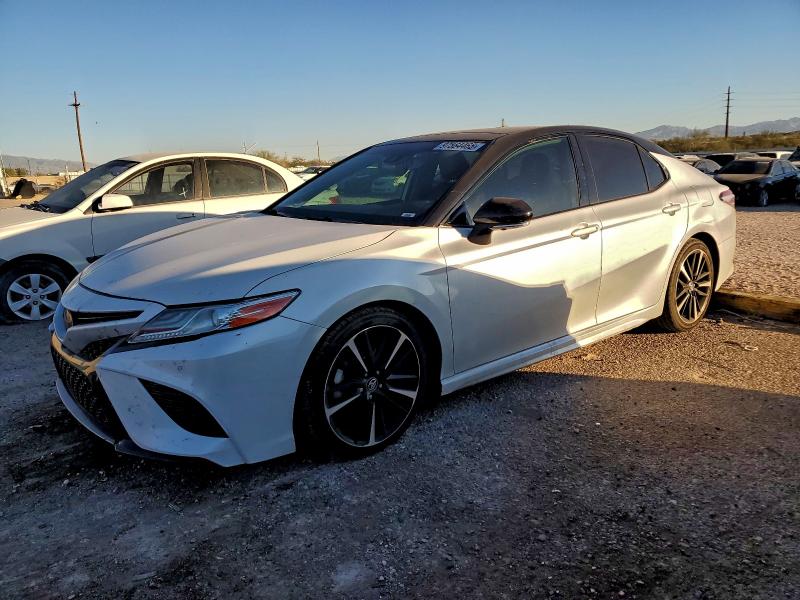 TOYOTA CAMRY TRD 2020 with VIN 4T1KZ1AK2LU033885 - Photo from auction