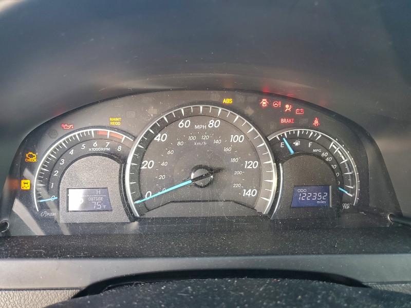 Photo 9 from auction – 2012 TOYOTA CAMRY BASE with VIN 4T4BF1FK8CR244113
