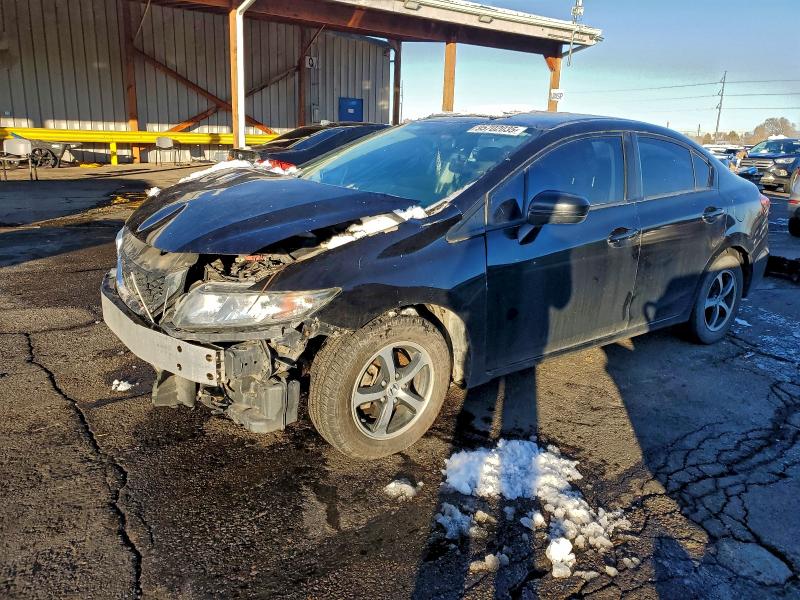 HONDA CIVIC SE 2015 with VIN 2HGFB2F73FH512216 - Photo from auction