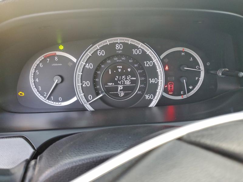 Photo 9 from auction – 2014 HONDA ACCORD LX with VIN 1HGCR2F3XEA062587