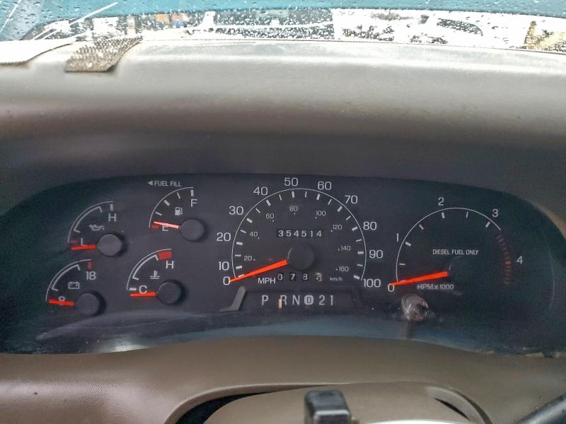 Photo 9 from auction – 2000 FORD F250 SUPER with VIN 1FTNW21F9YED99251