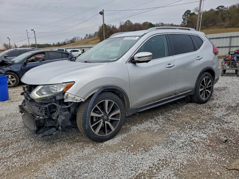 NISSAN ROGUE S 2020 with VIN 5N1AT2MT3LC701674 - Photo from auction