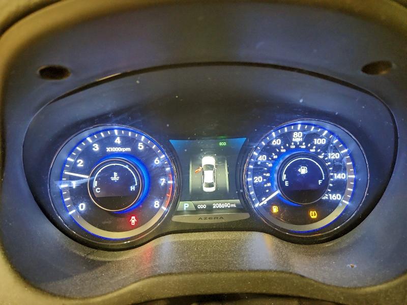 Photo 9 from auction – 2014 HYUNDAI AZERA GLS with VIN KMHFH4JG2EA341967