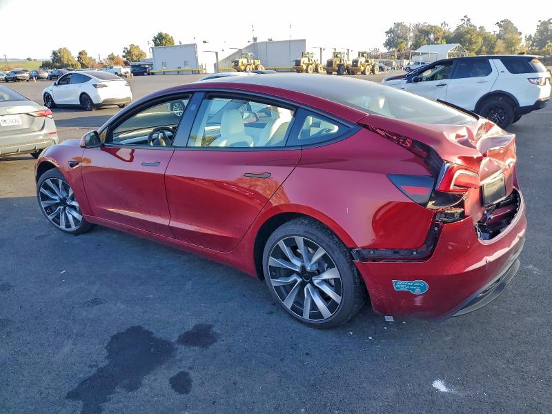 Photo 2 from auction – 2025 TESLA MODEL 3 with VIN 5YJ3E1EA7SF977078