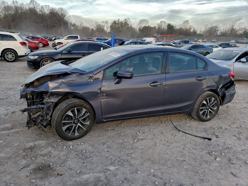 Photo 1 from auction – 2015 HONDA CIVIC EX with VIN 19XFB2F8XFE114407