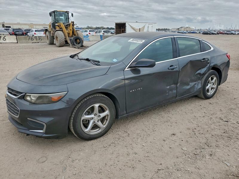 CHEVROLET MALIBU LS 2017 with VIN 1G1ZB5ST9HF203296 - Photo from auction