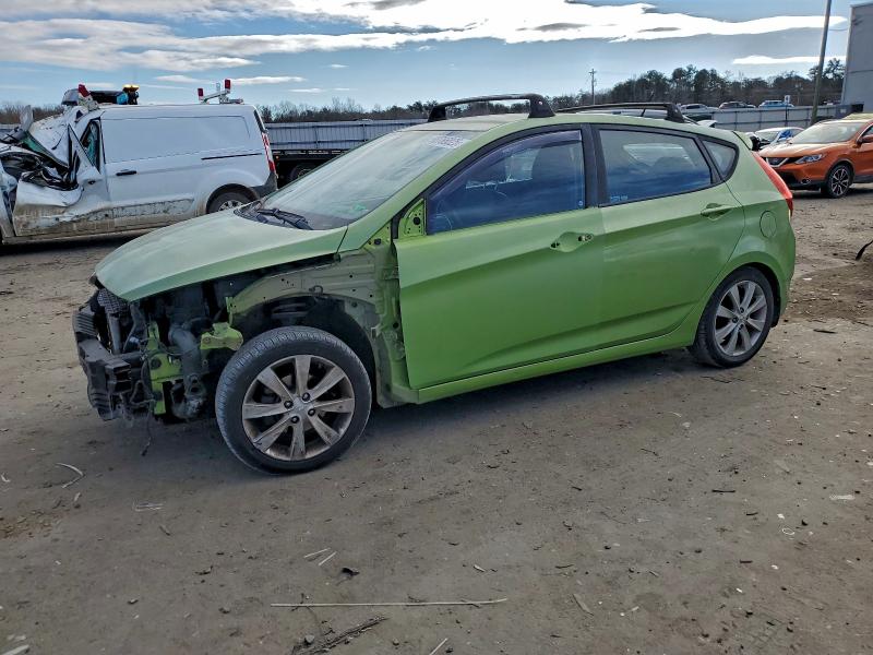 HYUNDAI ACCENT GLS 2012 with VIN KMHCU5AE2CU020350 - Photo from auction