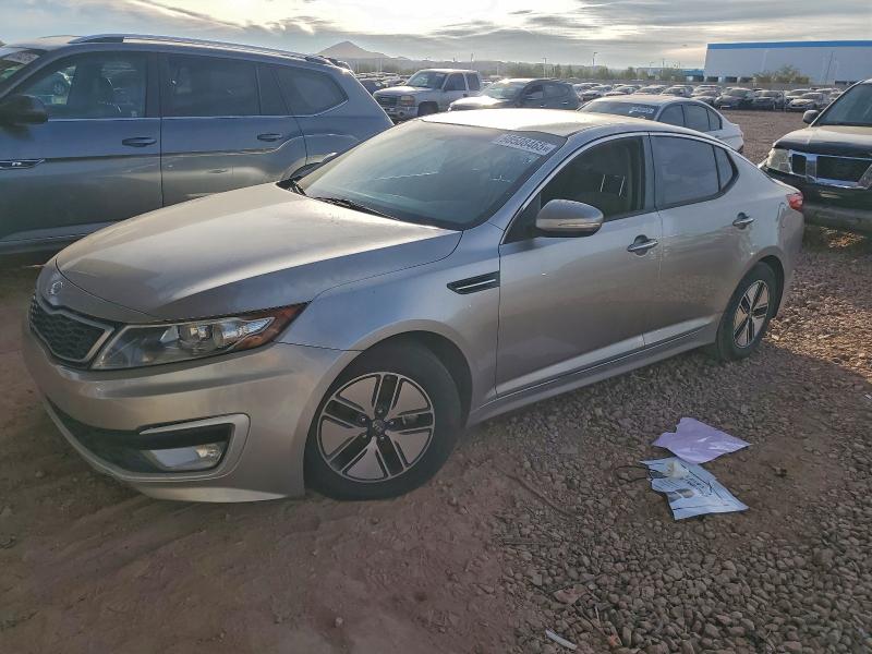 KIA OPTIMA HYB 2012 with VIN KNAGM4AD2C5033162 - Photo from auction