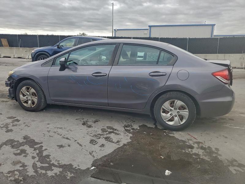 Photo 2 from auction – 2015 HONDA CIVIC LX with VIN 2HGFB2F58FH546991