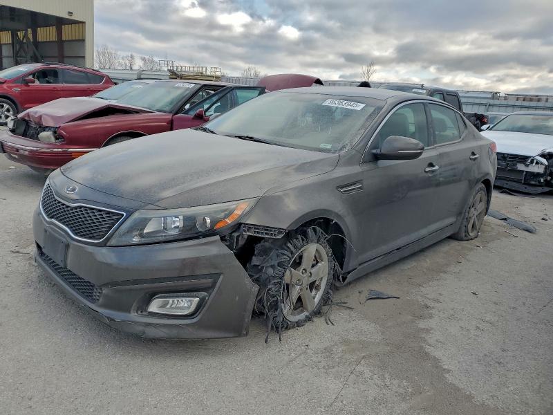KIA OPTIMA LX 2014 with VIN 5XXGM4A70EG287335 - Photo from auction