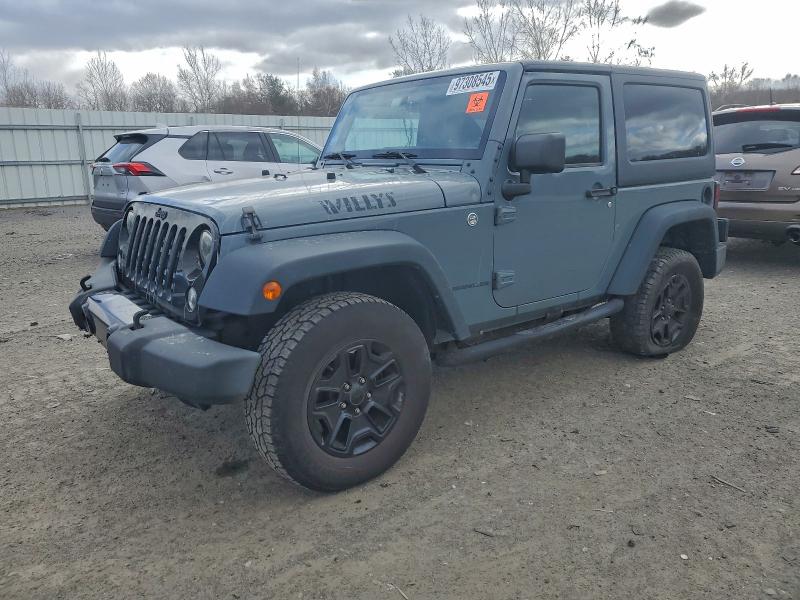 JEEP WRANGLER S 2015 with VIN 1C4AJWAG9FL718475 - Photo from auction
