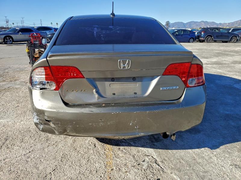 Photo 6 from auction – 2008 HONDA CIVIC HYBR with VIN JHMFA36278S023713