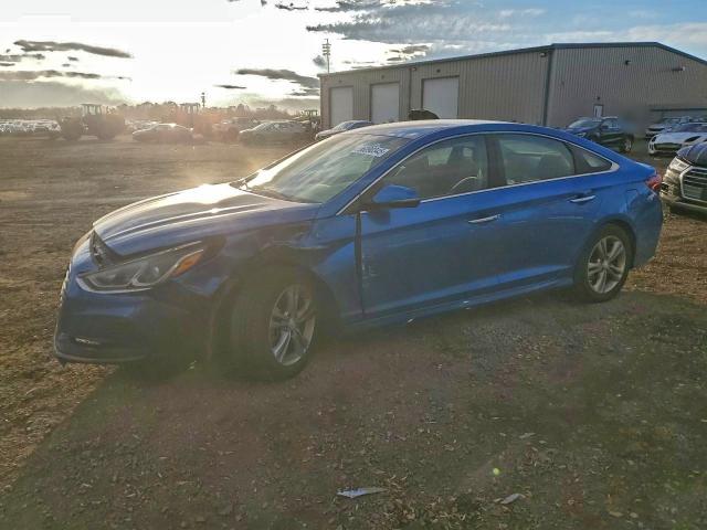 HYUNDAI SONATA 2018 with VIN 5NPE34AF3JH627836 - Photo from auction