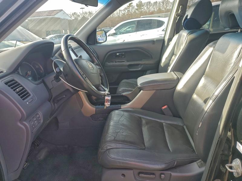 Photo 7 from auction – 2006 HONDA PILOT EX with VIN 2HKYF18566H554128