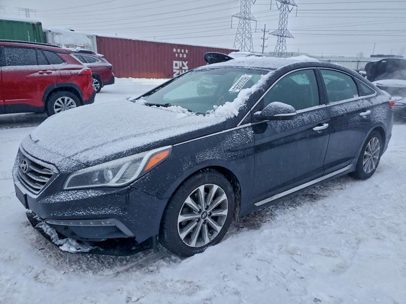 HYUNDAI SONATA SPO 2016 with VIN 5NPE34AF8GH353655 - Photo from auction