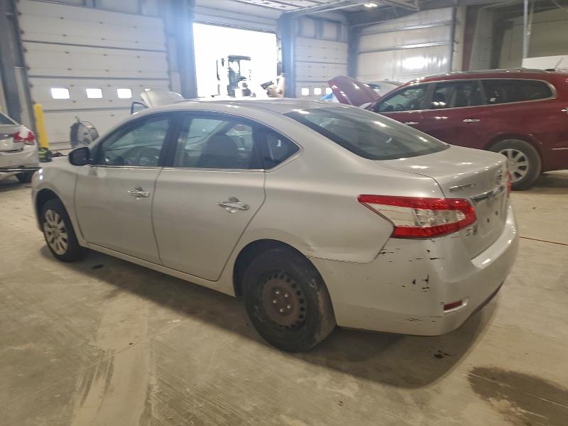 Photo 2 from auction – 2015 NISSAN SENTRA S with VIN 3N1AB7AP5FL668300