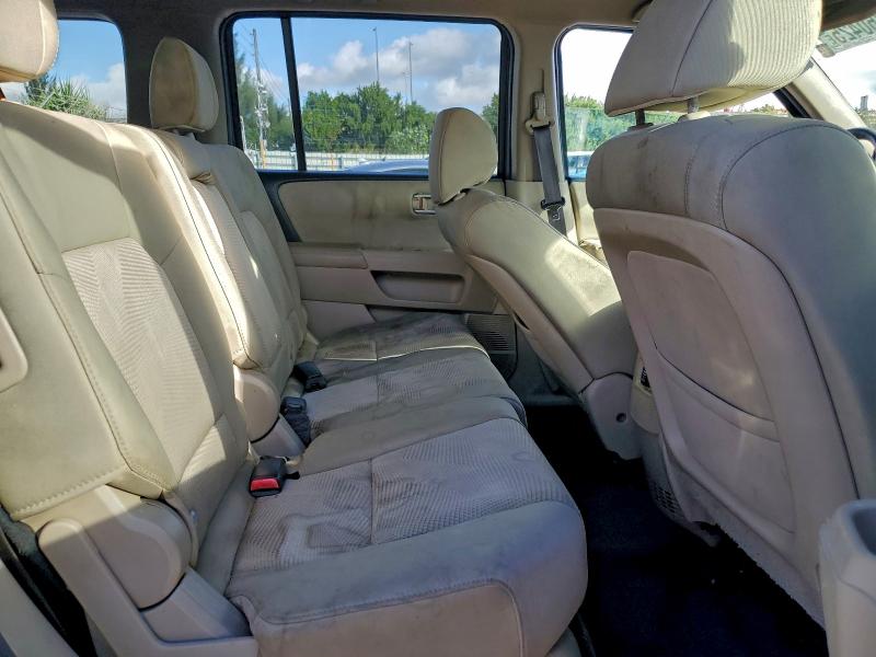 Photo 10 from auction – 2012 HONDA PILOT LX with VIN 5FNYF3H28CB009236