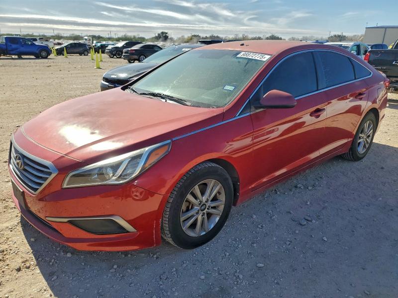 HYUNDAI SONATA SE 2017 with VIN 5NPE24AF6HH451572 - Photo from auction