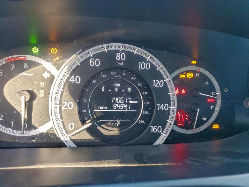 Photo 9 from auction – 2014 HONDA ACCORD EXL with VIN 1HGCR2F87EA092741