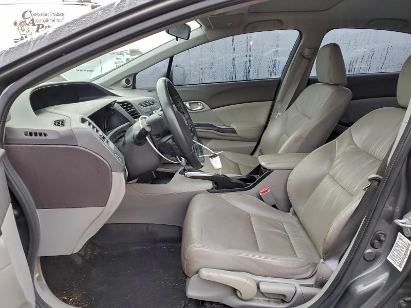 Photo 7 from auction – 2012 HONDA CIVIC EXL with VIN 2HGFB2F94CH578514