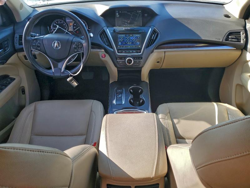 Photo 8 from auction – 2016 ACURA MDX TECHNO with VIN 5FRYD4H43GB061326