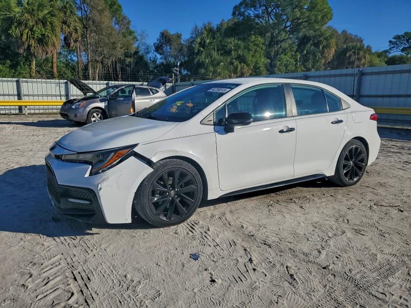 TOYOTA COROLLA SE 2021 with VIN 5YFS4MCE4MP074481 - Photo from auction