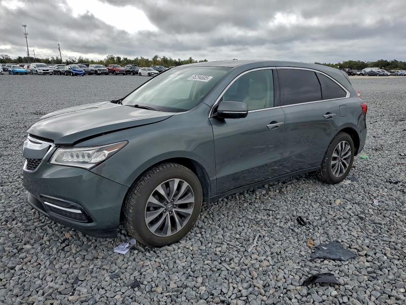 ACURA MDX TECHNO 2016 with VIN 5FRYD4H49GB009344 - Photo from auction