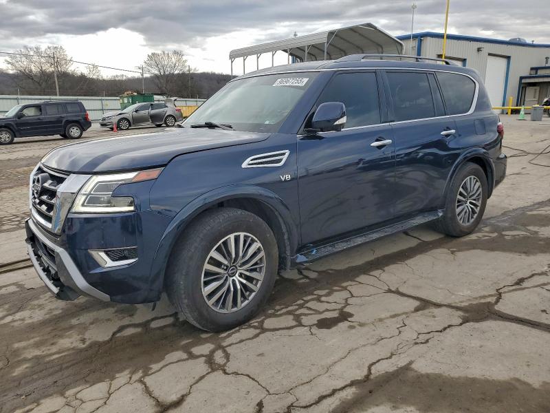 NISSAN ARMADA SL 2021 with VIN JN8AY2BB6M9794466 - Photo from auction