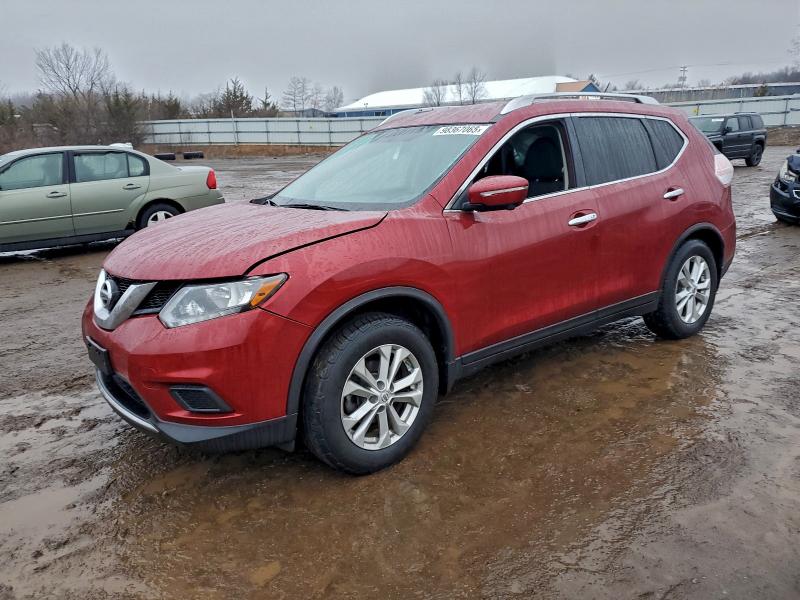 NISSAN ROGUE S 2015 with VIN KNMAT2MT4FP549003 - Photo from auction